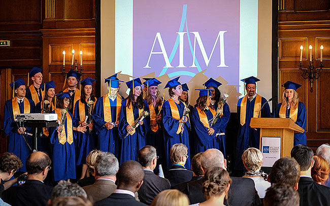 Remise de diplômes AIM 2016
