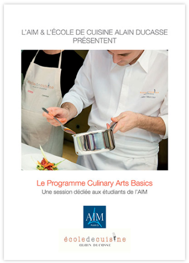 Ecole de cuisine Alain Ducasse